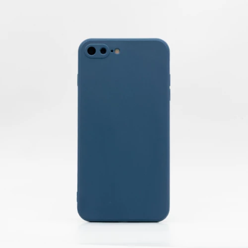 Coque Premium Bleue pour iPhone 7 Plus et 8 Plus