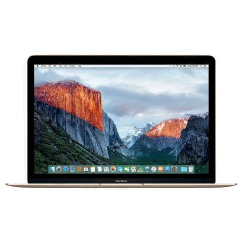 MacBook 12 (2016) - Core M3 1.1GHz 256 GB SSD - RAM 8 GB - Goud