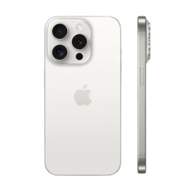 iPhone 15 Pro 128 Go Titane Blanc