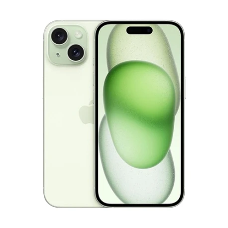 Apple - iPhone 15 - 256Go - Reconditionné - Très Bon État - Vert