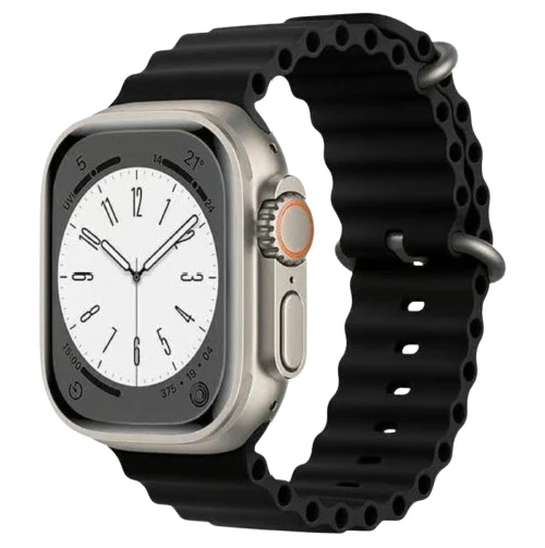 Apple Watch Ultra 2 (2023) GPS + Cellular 49mm Naturel Titanium - Green Ocean Loop