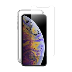 Pack 1 Housse ultra fine TPU Transparente + 1 Glass 2.5D Apple iPhone 11 pro Max