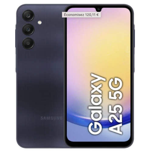 Samsung Galaxy A25 128 Go Noir