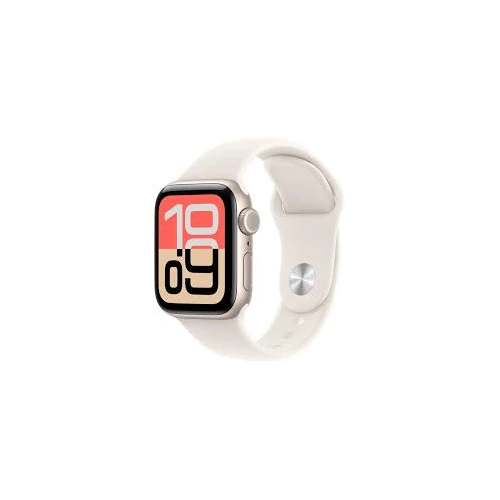 Apple Watch Series SE 3 (2025) GPS + Cellular 40 mm - Starlight Aluminum - Starlight Sport Band