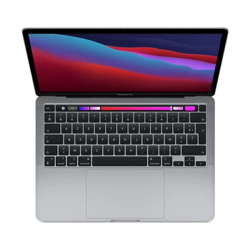 MacBook Pro Touch Bar 13 (2020) - Apple M1 8 CPU / 8 GPU 512 GB SSD - RAM 8 GB - Ruimtegrijs