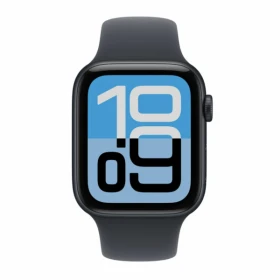 Apple Watch Series SE 3 (2025) GPS + Cellular 40 mm - Middernacht aluminium - Zwart sportbandje