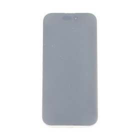 Foto de la pantalla sobreexpuesta para resaltar las imperfecciones