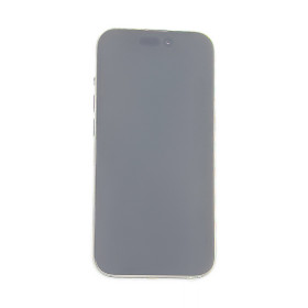 Foto de la pantalla sobreexpuesta para resaltar las imperfecciones
