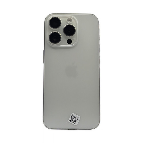iPhone 15 Pro 128 Go Titane blanc - Produit unique