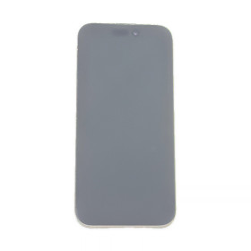 Foto de la pantalla sobreexpuesta para resaltar las imperfecciones
