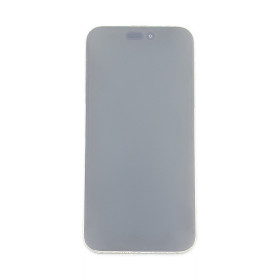 Foto de la pantalla sobreexpuesta para resaltar las imperfecciones
