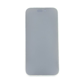 Foto de la pantalla sobreexpuesta para resaltar las imperfecciones