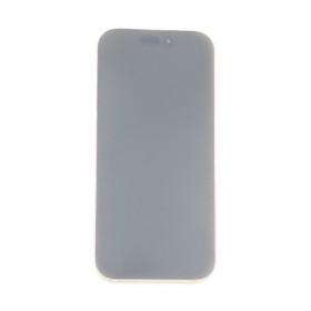 Foto de la pantalla sobreexpuesta para resaltar las imperfecciones