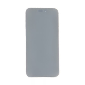 Foto de la pantalla sobreexpuesta para resaltar las imperfecciones
