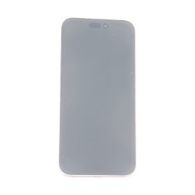 Foto de la pantalla sobreexpuesta para resaltar las imperfecciones