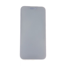 Foto de la pantalla sobreexpuesta para resaltar las imperfecciones