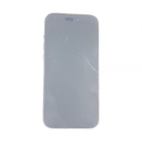 Overexposed screen photo to highlight imperfections