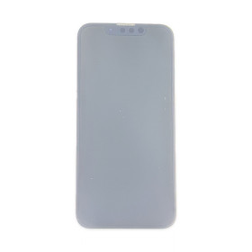 Foto de la pantalla sobreexpuesta para resaltar las imperfecciones