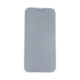 Foto de la pantalla sobreexpuesta para resaltar las imperfecciones