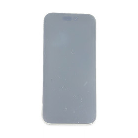 Overexposed screen photo to highlight imperfections