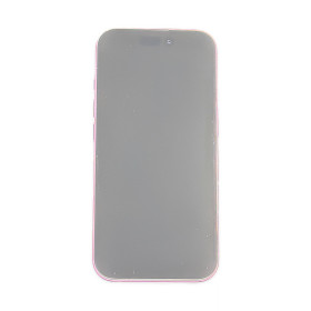 Foto de la pantalla sobreexpuesta para resaltar las imperfecciones