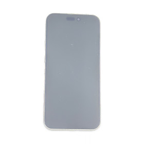 Foto de la pantalla sobreexpuesta para resaltar las imperfecciones