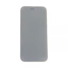 Foto de la pantalla sobreexpuesta para resaltar las imperfecciones