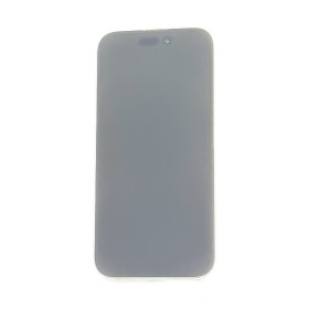 Foto de la pantalla sobreexpuesta para resaltar las imperfecciones