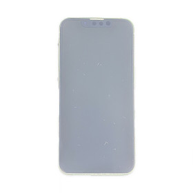 Foto de la pantalla sobreexpuesta para resaltar las imperfecciones