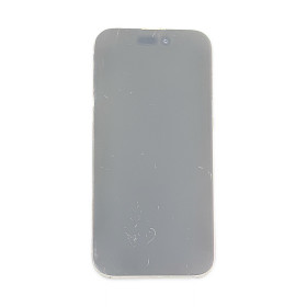 Overexposed screen photo to highlight imperfections