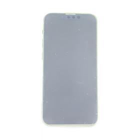 Foto de la pantalla sobreexpuesta para resaltar las imperfecciones