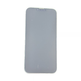 Foto de la pantalla sobreexpuesta para resaltar las imperfecciones