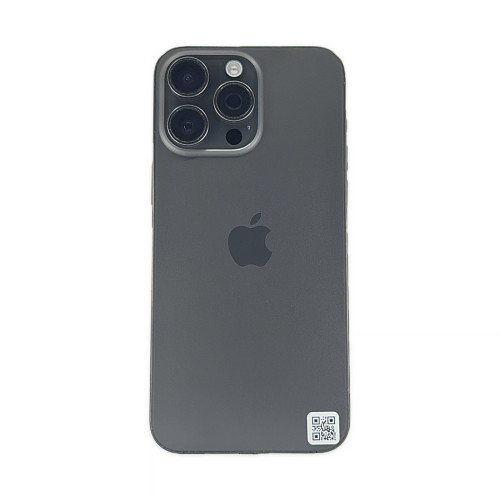 iPhone 15 Pro Max 256 GB Tit&acirc;nio preto eSIM - Produto &uacute;nico