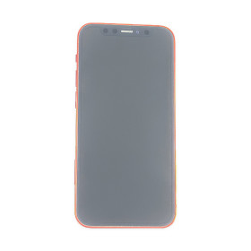 Foto de la pantalla sobreexpuesta para resaltar las imperfecciones