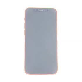 Foto de la pantalla sobreexpuesta para resaltar las imperfecciones