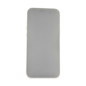 Foto de la pantalla sobreexpuesta para resaltar las imperfecciones