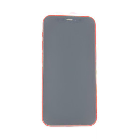 Foto de la pantalla sobreexpuesta para resaltar las imperfecciones