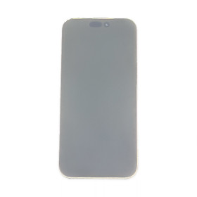 Foto de la pantalla sobreexpuesta para resaltar las imperfecciones