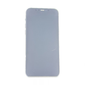 Foto de la pantalla sobreexpuesta para resaltar las imperfecciones