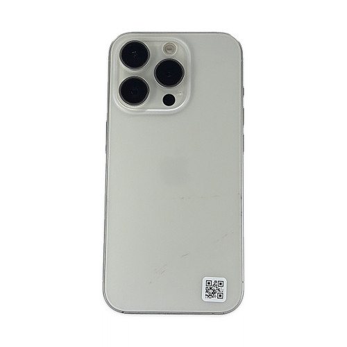 iPhone 15 Pro 128 Go Titane blanc - Produit unique