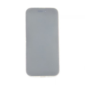 Foto de la pantalla sobreexpuesta para resaltar las imperfecciones