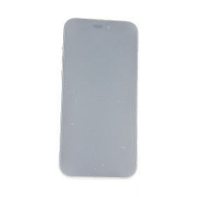 Overexposed screen photo to highlight imperfections