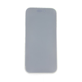 Foto de la pantalla sobreexpuesta para resaltar las imperfecciones