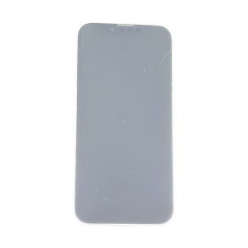 Foto de la pantalla sobreexpuesta para resaltar las imperfecciones