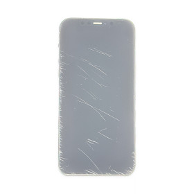 Overexposed screen photo to highlight imperfections