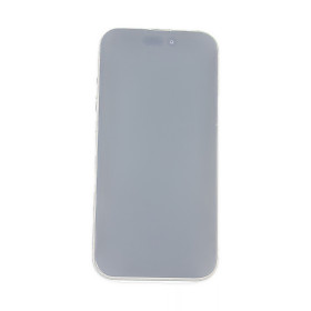 Foto de la pantalla sobreexpuesta para resaltar las imperfecciones