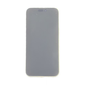 Overexposed screen photo to highlight imperfections