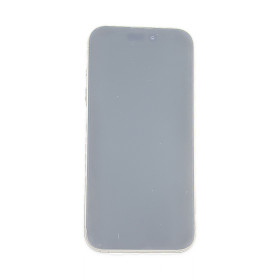 Foto de la pantalla sobreexpuesta para resaltar las imperfecciones