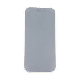 Foto de la pantalla sobreexpuesta para resaltar las imperfecciones