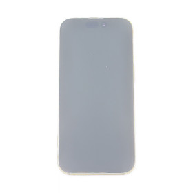 Foto de la pantalla sobreexpuesta para resaltar las imperfecciones